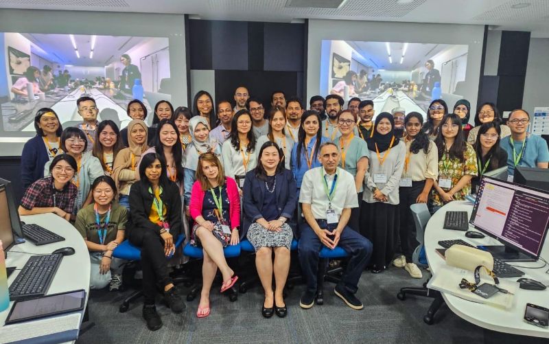 International cohort at the NGS Bioinformatics workshop at Monash University Malaysia