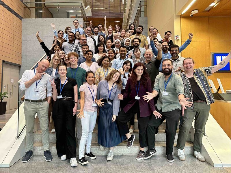 International participants and trainers at the Viral Genome and Metagenomic Sequencing workshop at Duke-NUS Medical School